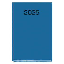 AGENDA ANUAL 2025 SALERNO SV TAPA DURA AZUL