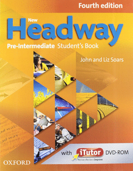 (12).(PACK-KEY).NEW HEADWAY PRE-INT.4A.ED.(WITH ITUTOR)