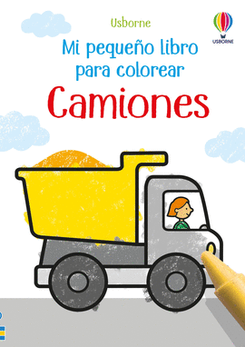 MI PEQUEO LIBRO PARA COLOREAR CAMIONES