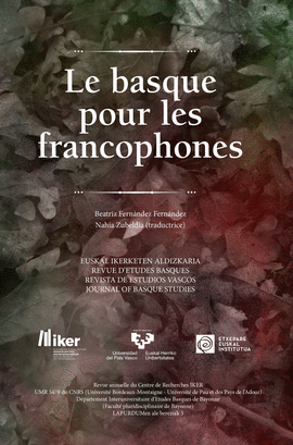 (FR).BASQUE POUR LES FRANCOPHONES, LE.(IKERTUZ)