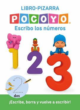 POCOY. LECTOESCRITURA - ESCRIBO LOS NMEROS (LIBRO-PIZARRA)