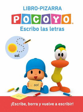 POCOY. LECTOESCRITURA - ESCRIBO LAS LETRAS (LIBRO-PIZARRA)