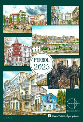 CALENDARIO PARED 2025 FERROL ALVARO NUEZ