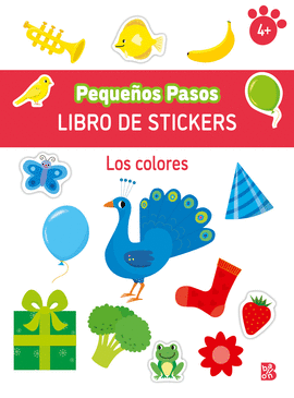 PEQUEOS PASOS LIBRO DE STICKERS-LOS COLORES