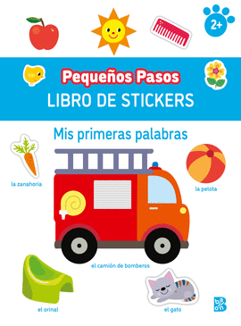 PEQUEOS PASOS LIBRO DE STICKERS-PRIMERAS PALABRAS